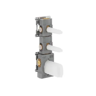 Dornbracht Unterputz-Grundkörper 3552197090 3/4", mit 2 Ventilen, für Wandbefestigung