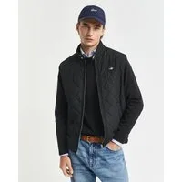 Gant Steppweste QUILTED WINDCHEATER VEST mit Wattierung aus recyceltem Polyester