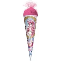 Roth Schultüte Einhorn Beauty, 50 cm, rund, Tüllverschluss
