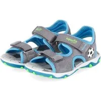 Superfit Superfit 1-009466-2510 Jungen Leder & Textil grey Sandalette