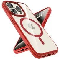Cadorabo Handyhülle für Apple iPhone 15 PRO Hülle Apple iPhone 15 PRO, Hülle kompatibel mit Magsafe Matte Schutzhülle Case Cover