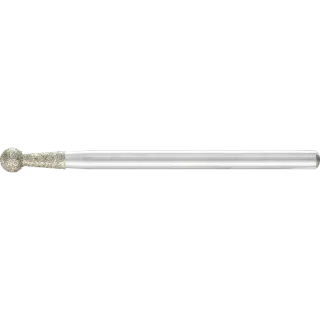 PFERD TOOLS Diamant-Schleifstift Kugel zum Entgraten von Profilen - 36224018