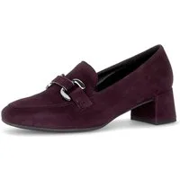 Gabor Pumps Blockabsatz, Abendschuh, Businessschuh mit edler Zierspange, Weite G