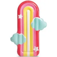 Intex Luftmatratze Luftmatratze Rainbow Cloud Float Regenbogen 175x117x20 cm 58729EU