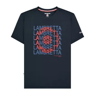 Lambretta - "Heritage SS25" T-Shirt für Herren (Marineblau)
