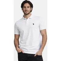 U.S. Polo Assn. Poloshirt USBrodyy – Herren Shirt aus Baumwolle mit Logo-Stickerei 100 % Baumwolle mit klassischem Polokragen und geradem Schnitt