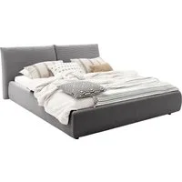 Home affaire Polsterbett Priora in 4 Breiten bis 200cm, auch in NaturLEDER, Cord, belastbar bis 280kg, auch Überlänge 220 cm