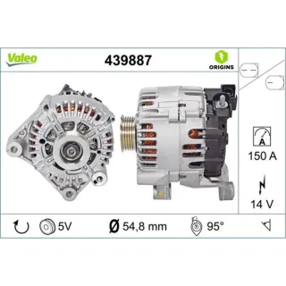 Valeo Lichtmaschine Toyota Auris Avensis Rav Verso