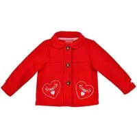 BONDI Strickjacke BONDI Mädchen Trachten Fleecejacke 'Herzilein' 866