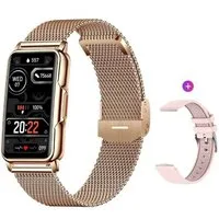 Nagham Ghazal Aswad Smartwatch 1,47 zoll Full Touch Herzfrequenz Sport Smart Armband Smartwatch