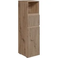 Vicco Midischrank Takumi, Artisan, 30 x 112.6 cm mit Schublade und Tür (1-St)