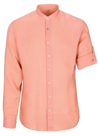 COMMANDER Finest Clothing - Hemd, 1/1 Arm coral - Gr. - S