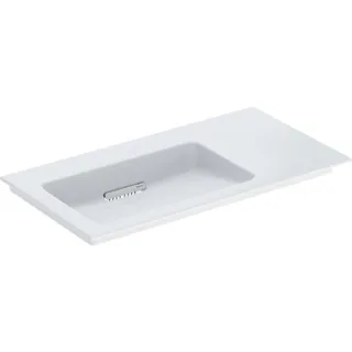 Geberit ONE Möbel-Waschtisch 90x47,5cm, Abgang horizontal,Ablage rechts 505008001