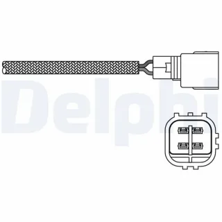 Delphi Lambdasonde vor Katalysator Toyota Avensis Carina 1,6
