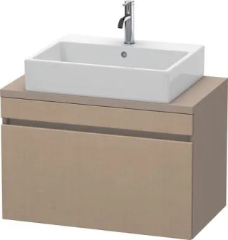 Duravit DuraStyle Konsolenwaschtischunterbau wandhängend Leinen & Basalt Matt 800x478x512 mm - DS530 DS530207543