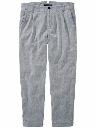 hannes roether Herren Hose pa21dre Metallic 59 % Leinen, 40 % Baumwolle, 1 % Elasthan