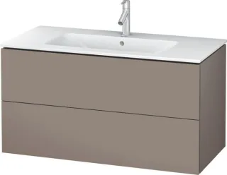 Duravit L-Cube Waschtischunterbau wandhängend Basalt Matt 1020x481x550 mm - LC624204343 LC624204343