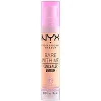 NYX PROFESSIONAL MAKEUP Concealer BARE WITH ME CONALER SERUM, mittlere Deckkraft, kaschiert, rote oder entzündete Hautstellen