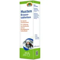 SUNLIFE SUNLIFE® Husten Brausetabletten Hustenstiller Erkältung Reiz Schleim 2-3 mal täglich 1 Brausetablette in Wasser auflösen & schluckweise trinken