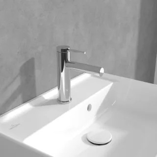 Villeroy und Boch Loop + Friends Einhebel-Waschtischarmatur TVW10610315361 ohne Ablaufgarnitur, chrom