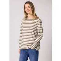 STREET ONE Langarmshirt mit U-Boot-Ausschnitt