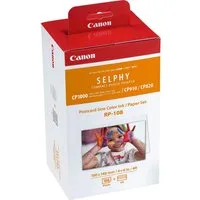 Canon Canon RP-108 Farbbandkassetten und Papier-Kit (8568B001) Tintenpatrone (2-tlg., Farbbandkassetten- und Papier-Kit)
