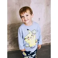 Name It Langarmshirt NMMJUMBO POKEMON NREG LS TOP BOX SKY