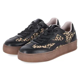 Bugatti Low Sneaker - Gr. 36 - Schwarz - Textil & Synthetik