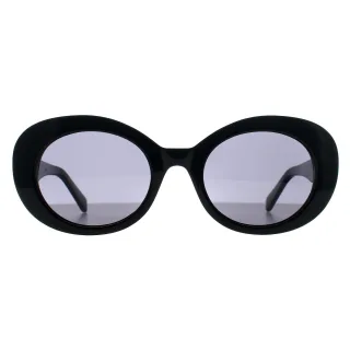 Benetton Oval Womens Schwarz Grau BE5055