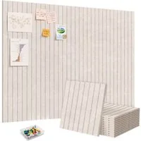 AFKSMILE Pinnwand 120x90cm Pinnwand Korkplatte,Selbstklebend Dekorativ Pinnwand aus Filz