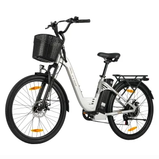 [EU DIRECT] TTGO C2 PRO Electric Bicycle 36V 18Ah 250W Motor 26-Inch Tires 25kmh Max Speed 120km Max Range Shiman0 7-Spe