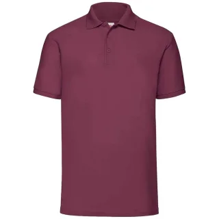 Fruit of the Loom - "65/35" Poloshirt für Herren (Burgunderrot)