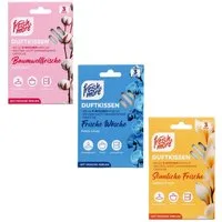 fresh & more Duftbeutel Duftkissen Mix, 3er Set, 9-tlg., 3 Packungen mit je 3 Duftkissen, 3 Duftvarianten, mit Frischeperlen