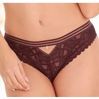 s.Oliver Slip Milene mit edlem Bund und modischem Accessoire vorne mittig