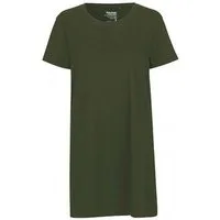 Neutral Rundhalsshirt Damen Long Length T-Shirt - Single-Jersey-Strick