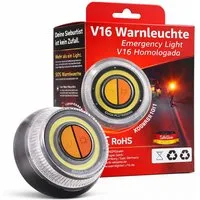 POWR Car LED-Warndreieck Notfall-Warnleuchte V16 V16 EU – IDADA 21020060 – Pannenlicht