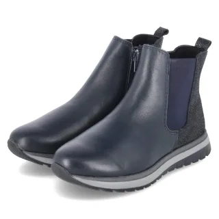 Beliana Stiefeletten VIVIAN 03 - Gr. 37 - Blau - Glattleder