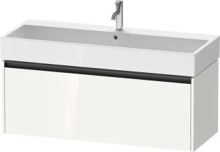 Duravit Ketho.2 Waschtischunterbau wandhängend Weiß Hochglanz 1184x460x440 mm - K25079022220000 K25079022220000