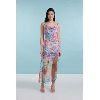 ADLYSH Sommerkleid Cocktail of Flowers Dress