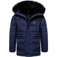 Amaci&Sons Winterjacke TULSA Winterjacke Herren Gefütterte Dicke Winter Jacke Mantel Parka mit Kapuze