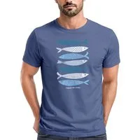Neverless Print-Shirt Herren T-Shirt Motiv Maritim Meer Fische Sommer Urlaub Spruch Respect mit Print