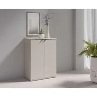 OTTO home Kommode THALIAANA Sideboard mit 2 Türen, modernes Design, Breite 60 cm, Schrank in 3 Farben erhältlich, schwarze Metallgriffe, viel Stauraum