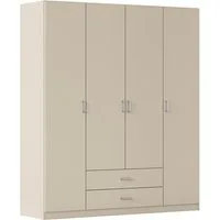 rauch Drehtürenschrank Kleiderschrank Garderobe GAMMA Breiten 91/136/181/226/271/315/360 cm (in 3 Ausstattungen BASIC/CLASSIC/PREMIUM (inkl. SOFT-CLOSE-Funktion) mit Schubladen, verschiedene Griff-Varianten TOPSELLER MADE IN GERMANY