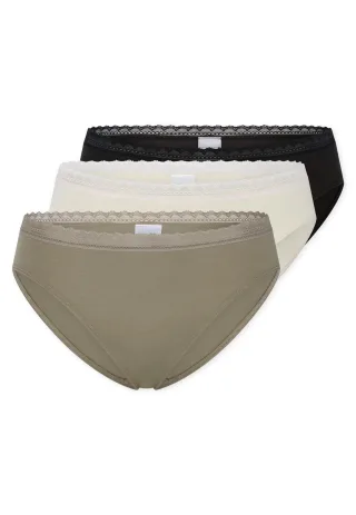 SCHIESSER - 3PACK Rio Slip sortiert 6 - Gr. - 38