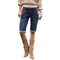 Freeman T. Porter Jeansshorts Belixa Super Stretch Denim fever
