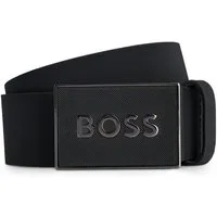BOSS Ledergürtel Boss Icon-S1 Sz40 mit großem BOSS Schriftzug auf der Schnalle