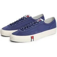 Tommy Jeans ARCHIVE VULC Y2K CANVAS MIX Sneaker Freizeitschuh, Halbschuh, Schnürschuh mit Logoflagge in der Sohle