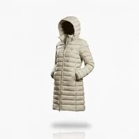 Geographical Norway Steppmantel Damen Outdoorjacke Regenjacke Frühling Leicht Lange