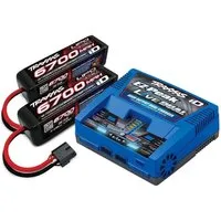 Traxxas Traxxas POWERPACK Dual EZ-Peak Live 26A Ladegerät EU Version + 2x Akku RC-Ladegerät