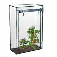 relaxdays Tomatengewächshaus für Garten und Balko, PVC